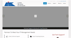 Desktop Screenshot of longislandsystems.com