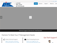 Tablet Screenshot of longislandsystems.com
